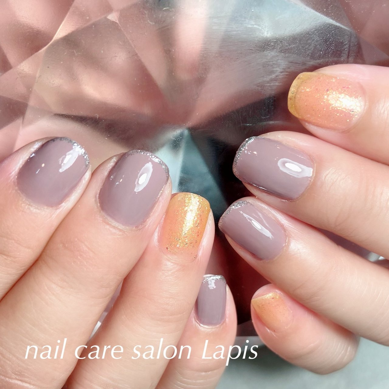 オールシーズン オフィス デート 女子会 ハンド Mina37lapisのネイルデザイン No ネイルブック