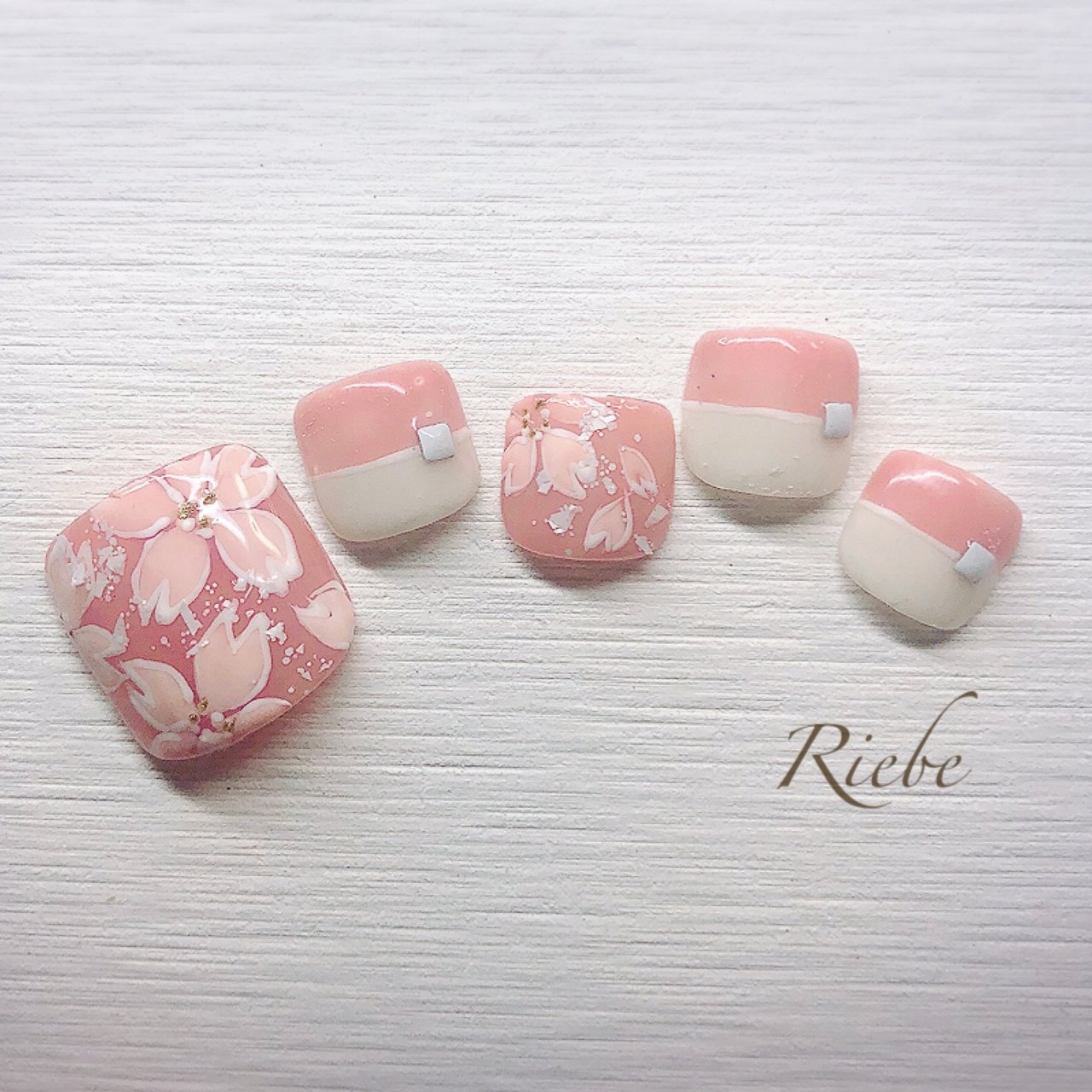 春 卒業式 入学式 オフィス フット Nail Salon Riebe リーヴェ のネイルデザイン No 506 ネイルブック