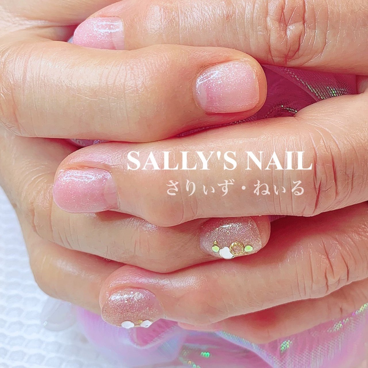春 オールシーズン 入学式 女子会 ハンド 岡崎市ネイルサロンsally S Nail さりぃず ねぃる リサのネイル デザイン No ネイルブック