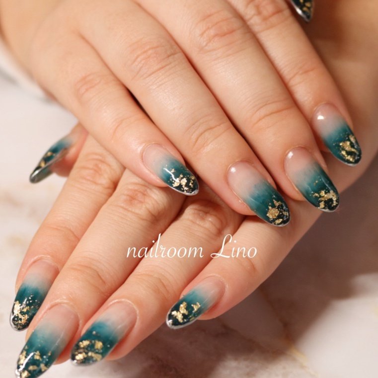 オールシーズン 女子会 ハンド グラデーション ロング Nail Lino33のネイルデザイン No 504 ネイルブック