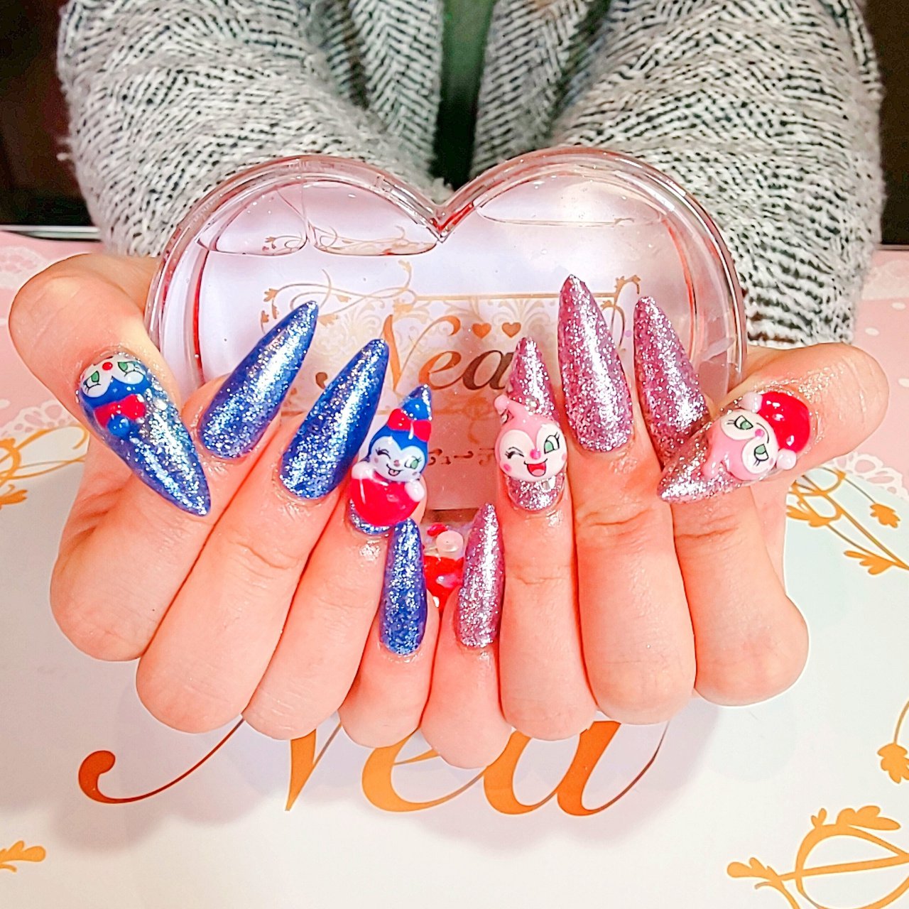 オールシーズン/ハンド/ラメ/キャラクター/ロング - 佐藤 ねあの