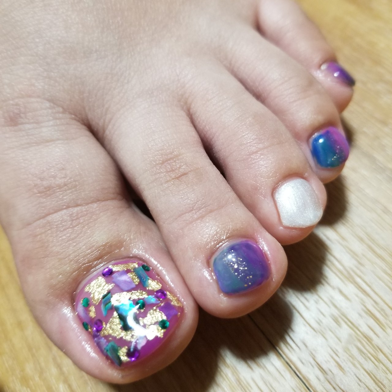 パーティー デート 女子会 フット ショート Sahimakaのネイルデザイン No ネイルブック