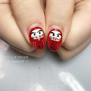 人気順 ダルマネイルのネイルデザイン ネイルブック