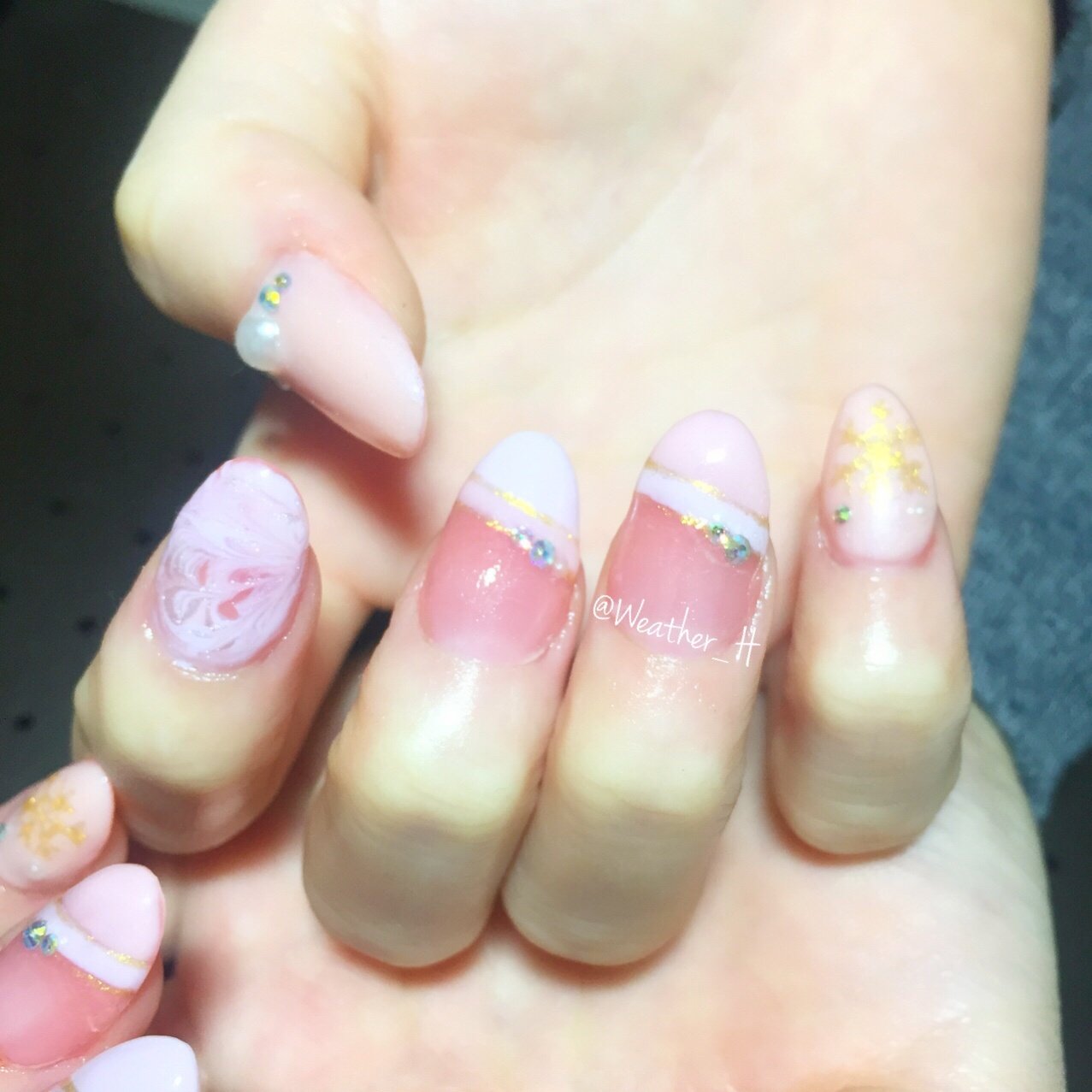 オールシーズン ブライダル パーティー デート ハンド 金井 映里子のネイルデザイン No ネイルブック