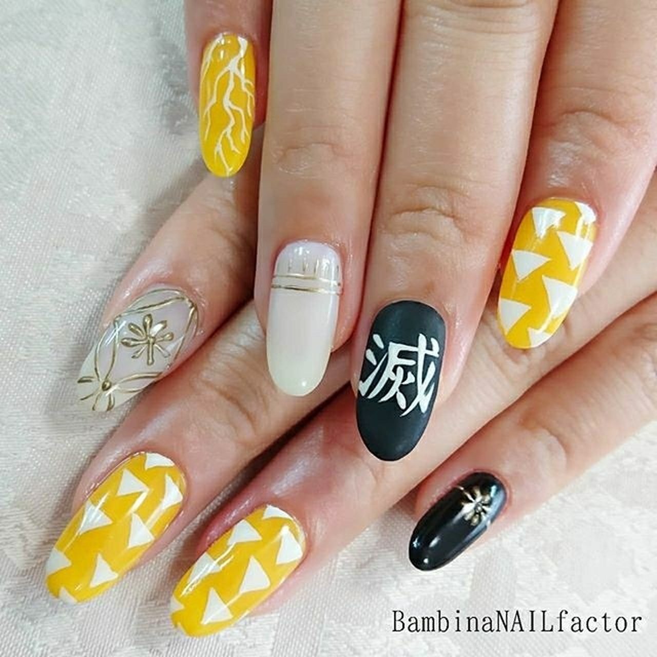 痛ネイル マット 和柄 Bambinanailfactorkiyokoのネイルデザイン No ネイルブック