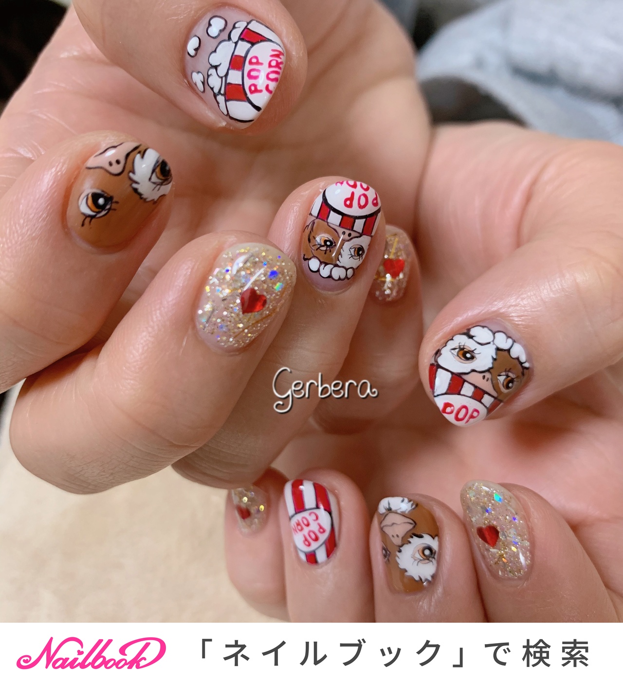 オールシーズン/ハンド/痛ネイル/キャラクター/ショート - nailsalon