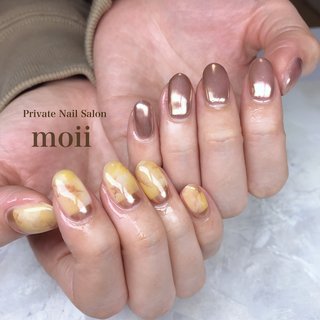 石目模様のネイルデザイン ネイルブック