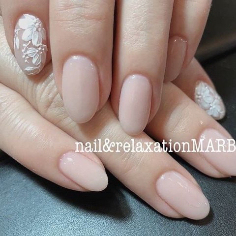 オールシーズン オフィス デート 女子会 ハンド Nail Marbleのネイルデザイン No ネイルブック