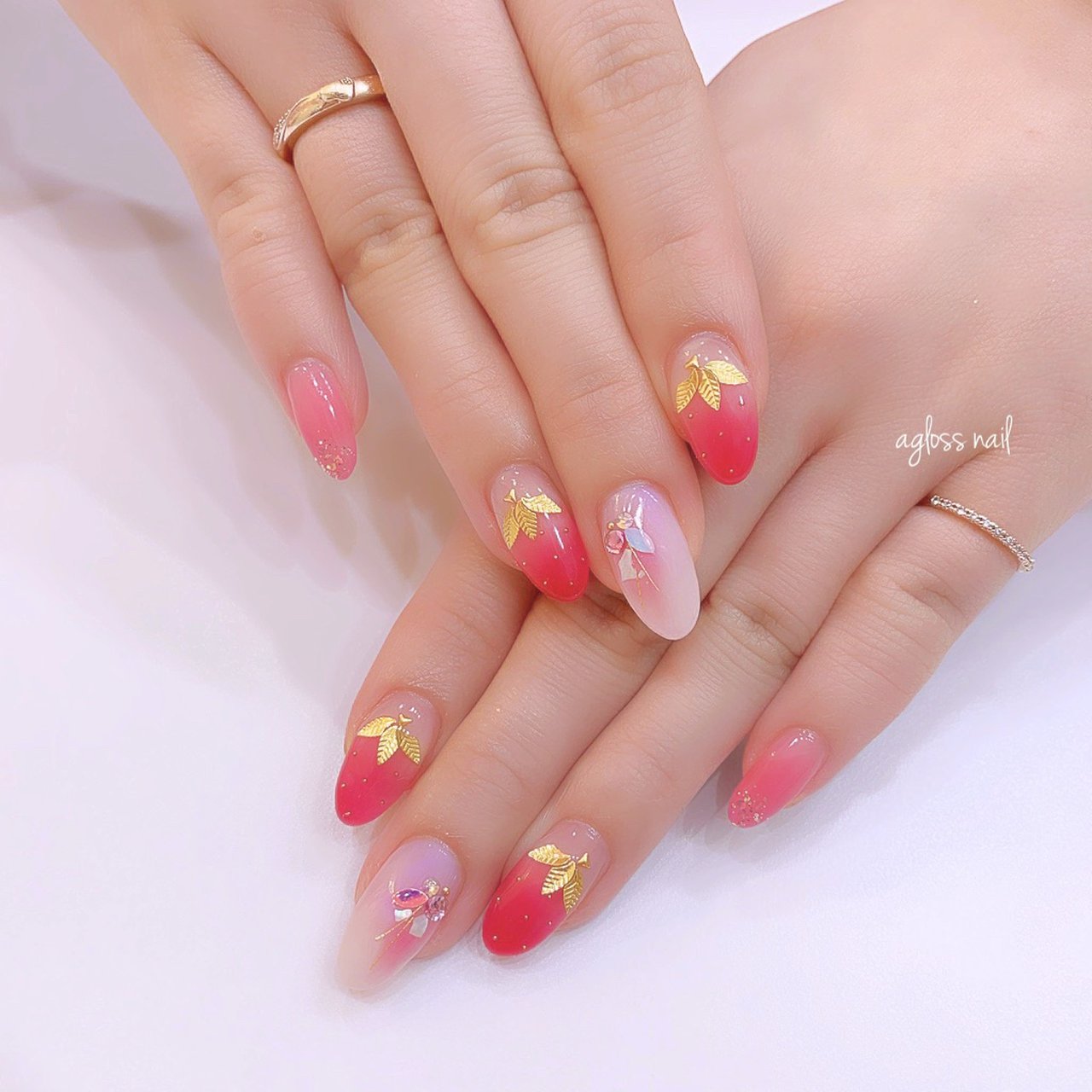 春 夏 秋 冬 ハンド Agloss Nailのネイルデザイン No ネイルブック