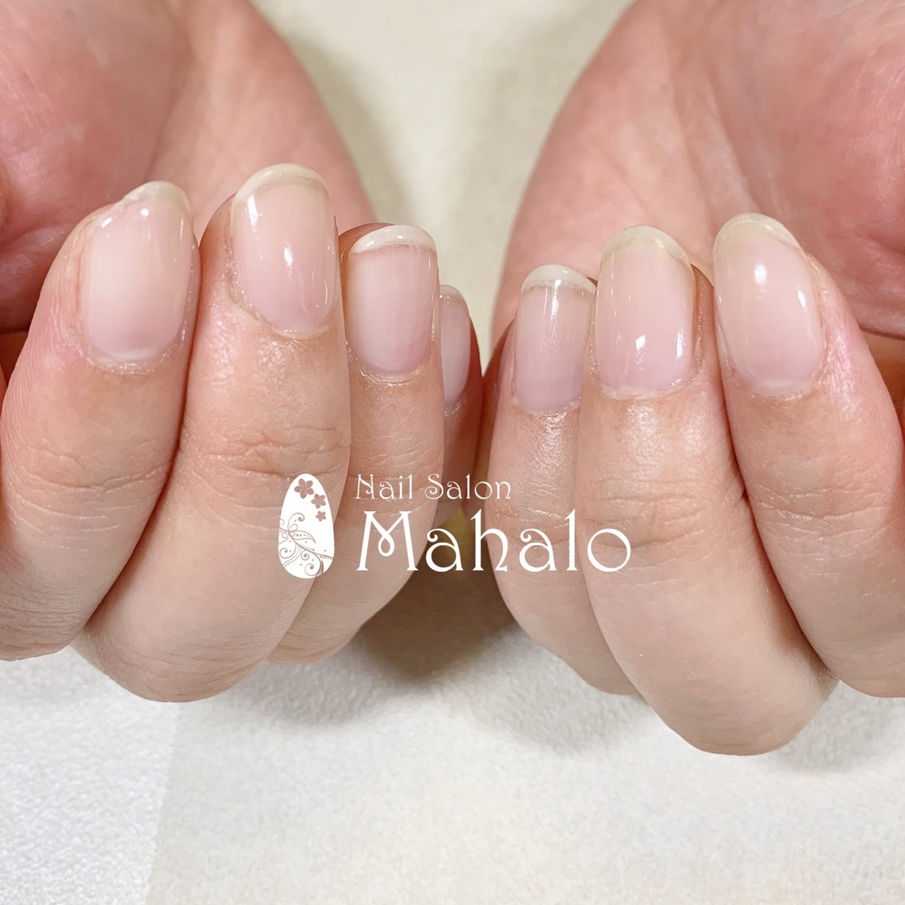 春 オールシーズン 入学式 オフィス シンプル Nail Salon Mahaloのネイルデザイン No ネイルブック