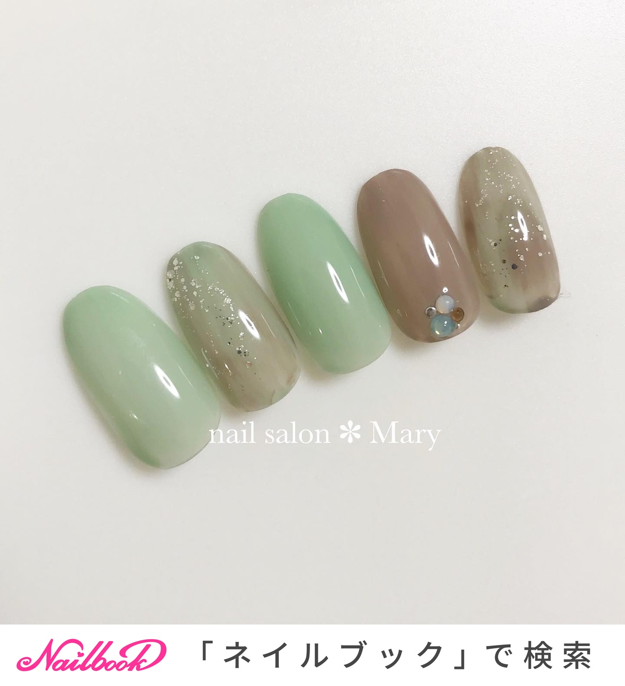 春/オールシーズン/ハンド/タイダイ/ミディアム - maryのネイルデザイン[No.5099274]｜ネイルブック