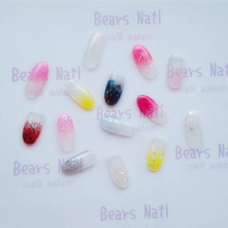 スカルプチュアチップ♡幻想ラメホロフラワーネイル❀ Nail Salon Luxury yamasaki | 旅行のついでに大分からご来店
