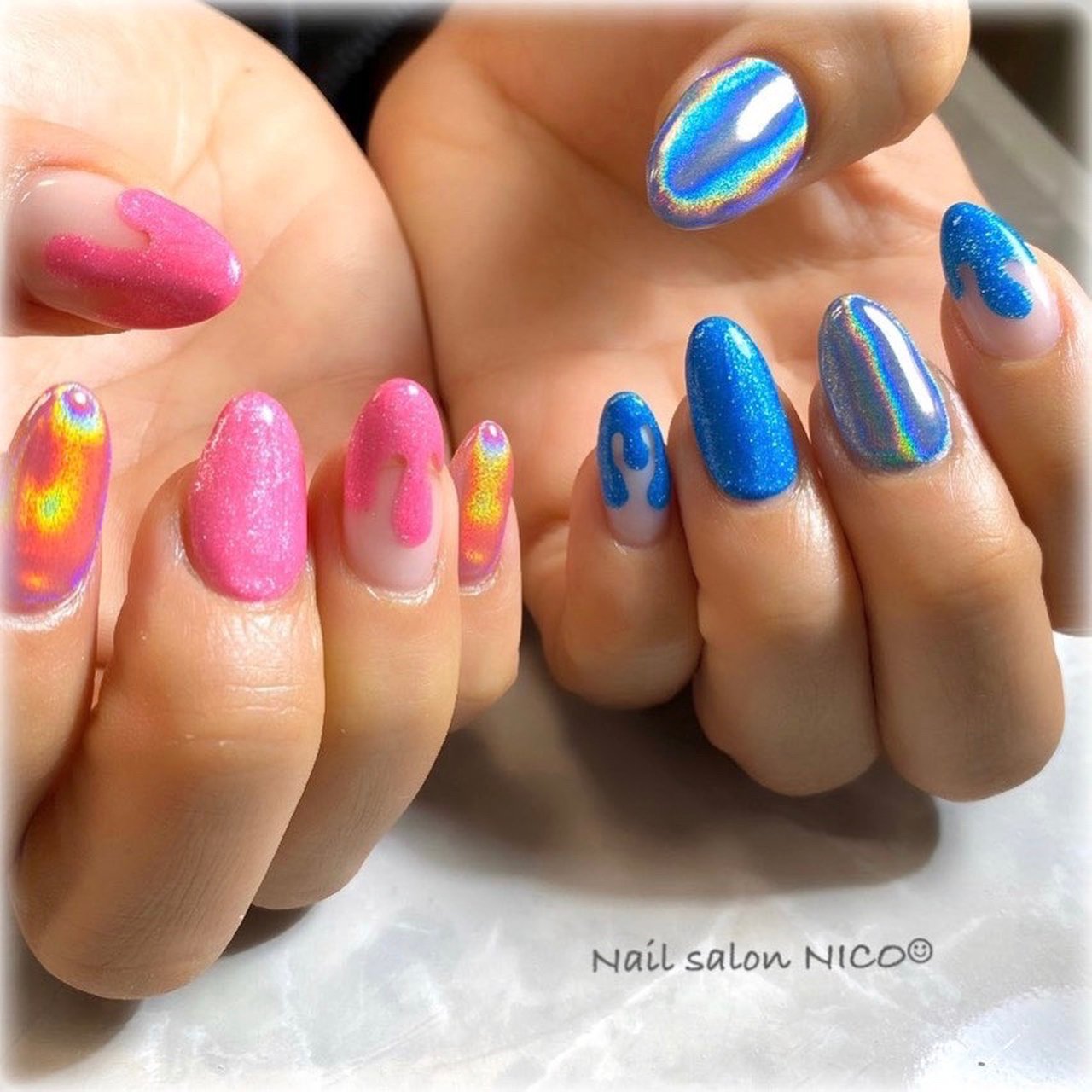 春 夏 パーティー 女子会 お客様 Nail Salon Nico のネイルデザイン No ネイルブック