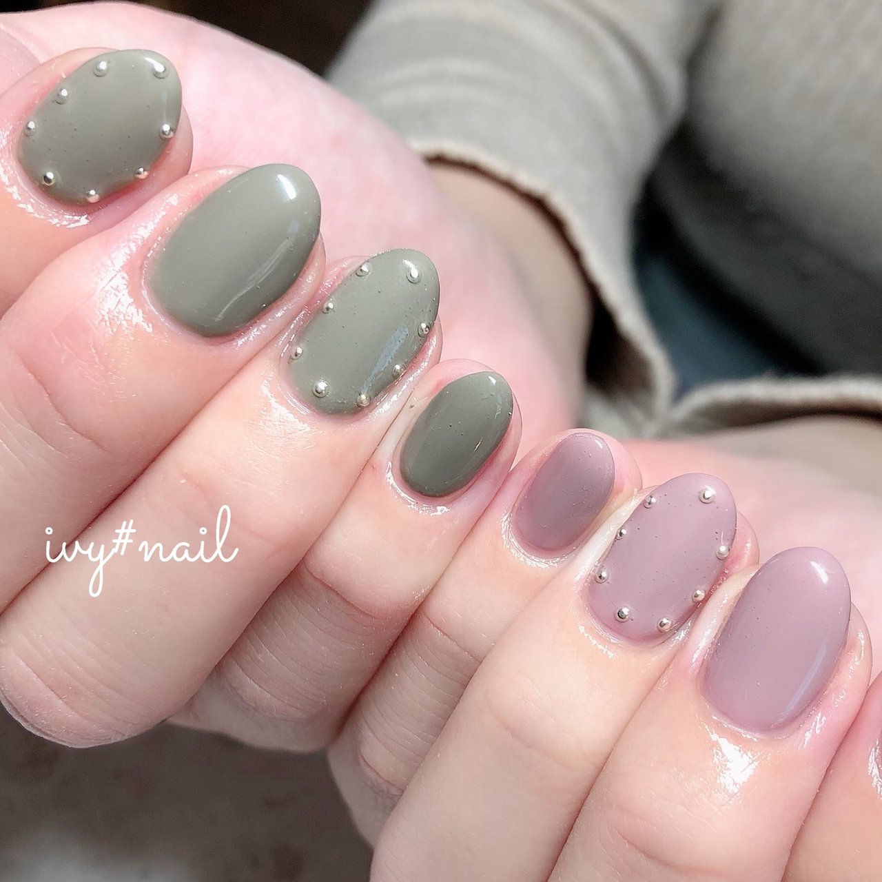 春 冬 ハンド シンプル ワンカラー Ivy Nailのネイルデザイン No ネイルブック