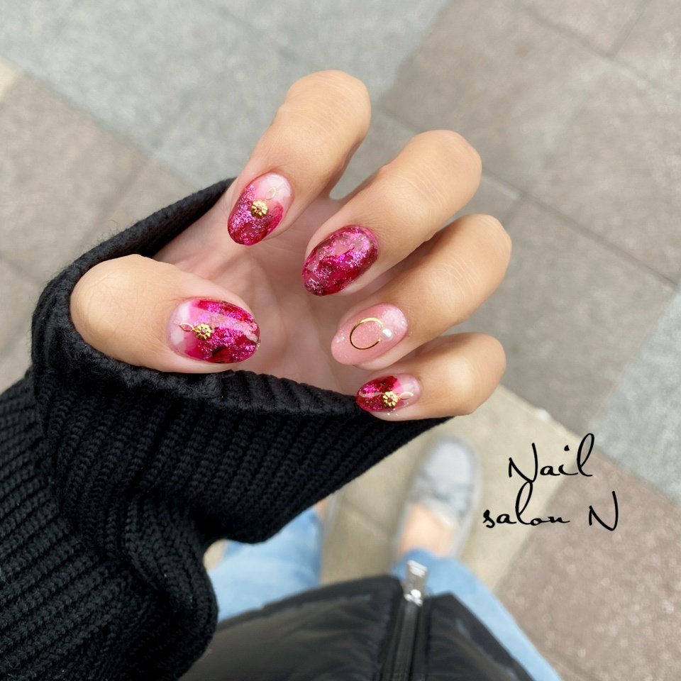 オールシーズン 旅行 リゾート 女子会 ハンド Nonのネイルデザイン No ネイルブック