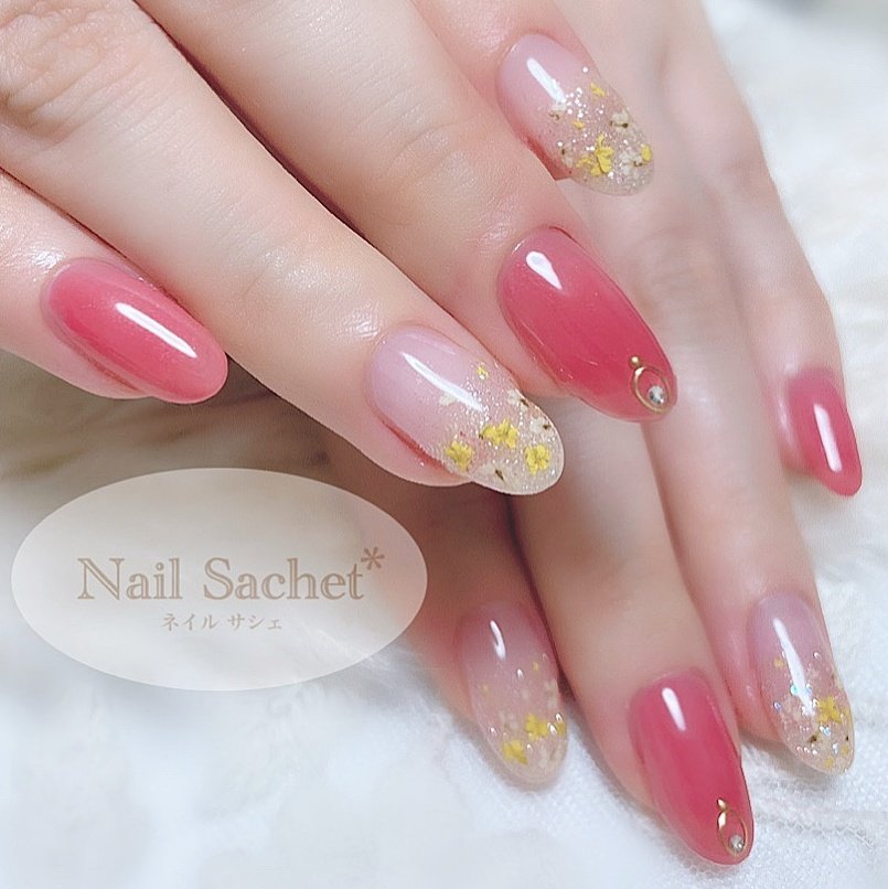 春 オールシーズン オフィス パーティー シンプル 東京nailsachet ネイルサシェのネイルデザイン No ネイルブック