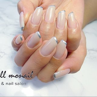 22年 新着順 斜めカットネイルのネイルデザイン ネイルブック