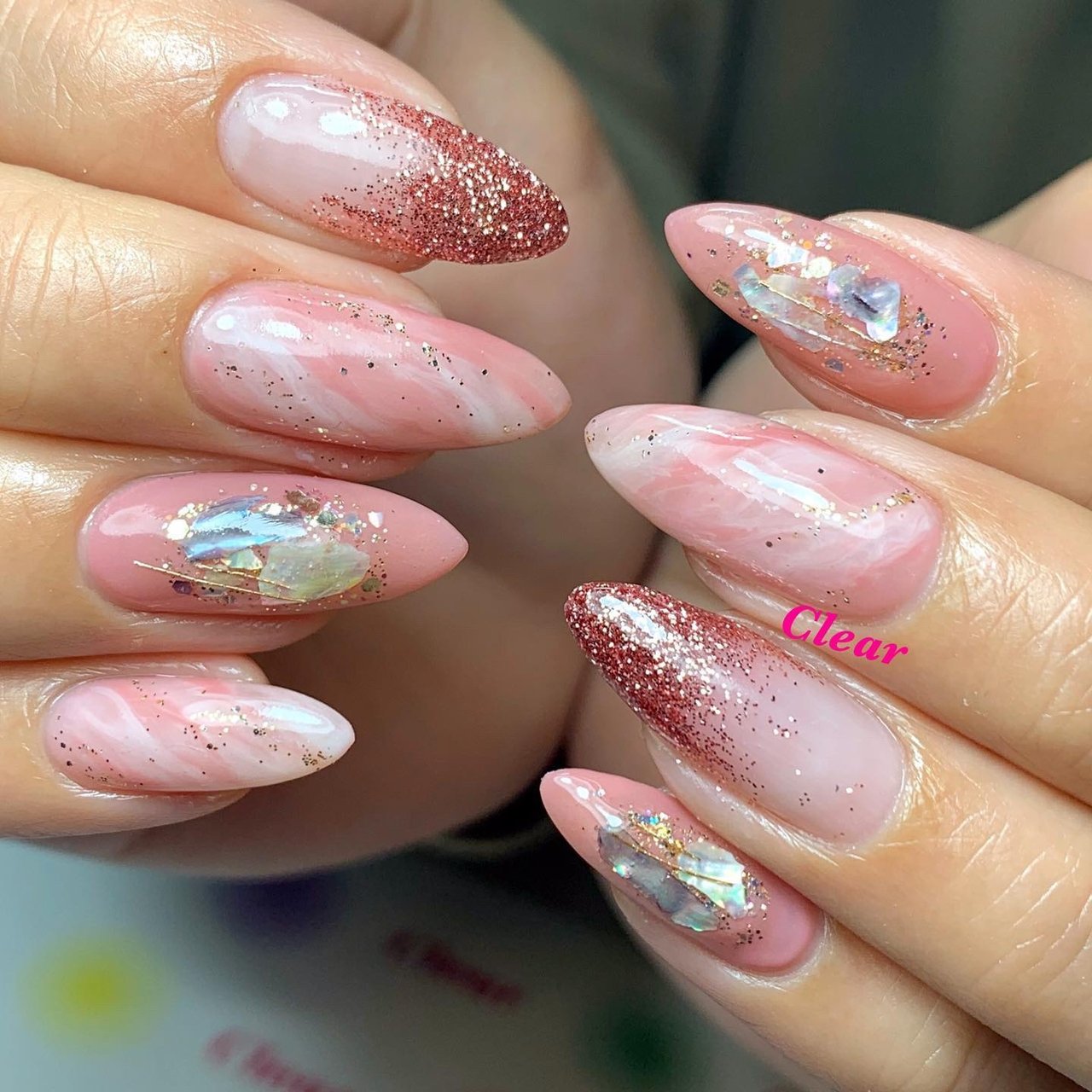 春 冬 オールシーズン オフィス ハンド ネイルサロンclearのネイルデザイン No ネイルブック