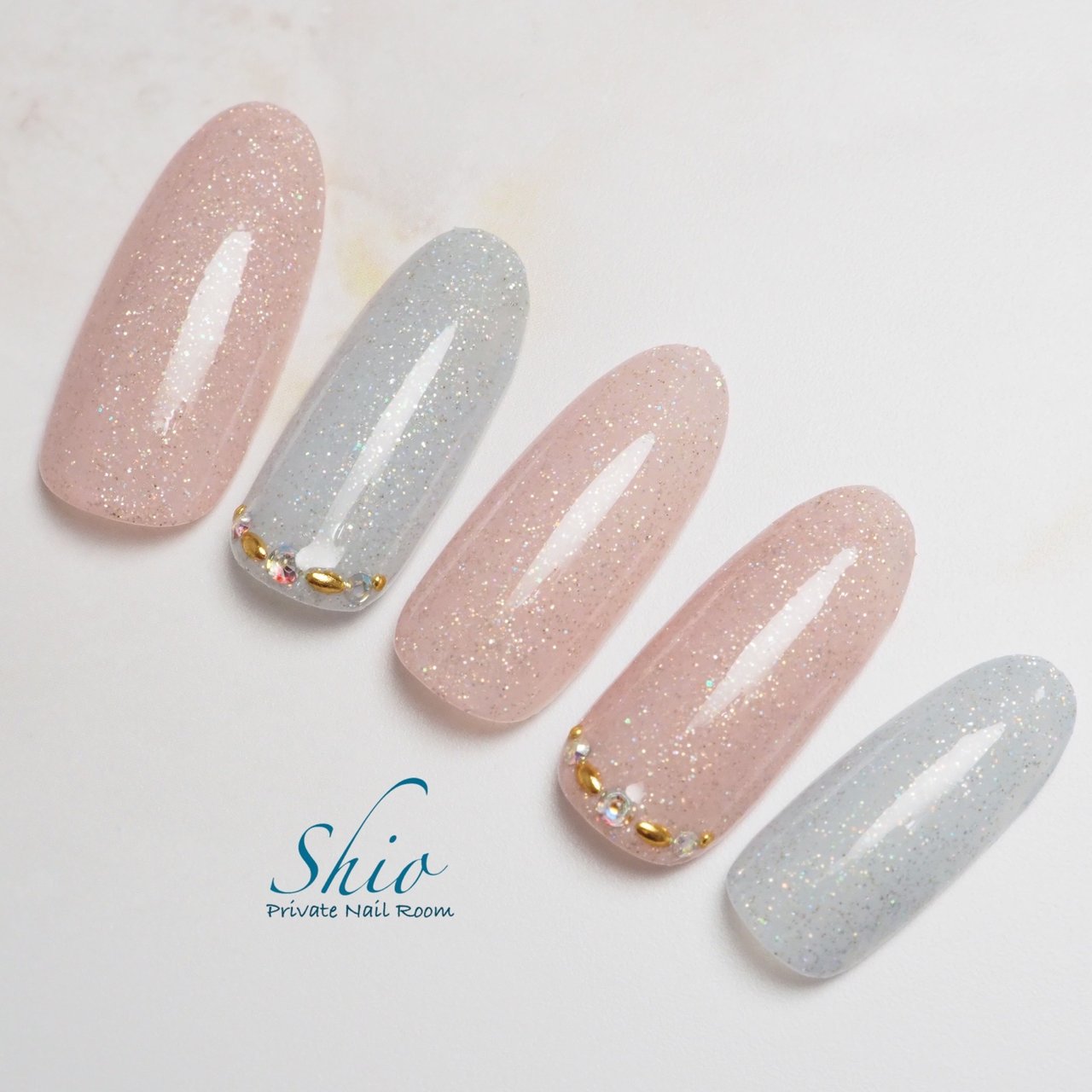 春 夏 オールシーズン オフィス ハンド Akariのネイルデザイン No ネイルブック