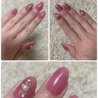 2度塗りのネイルデザイン ネイルブック