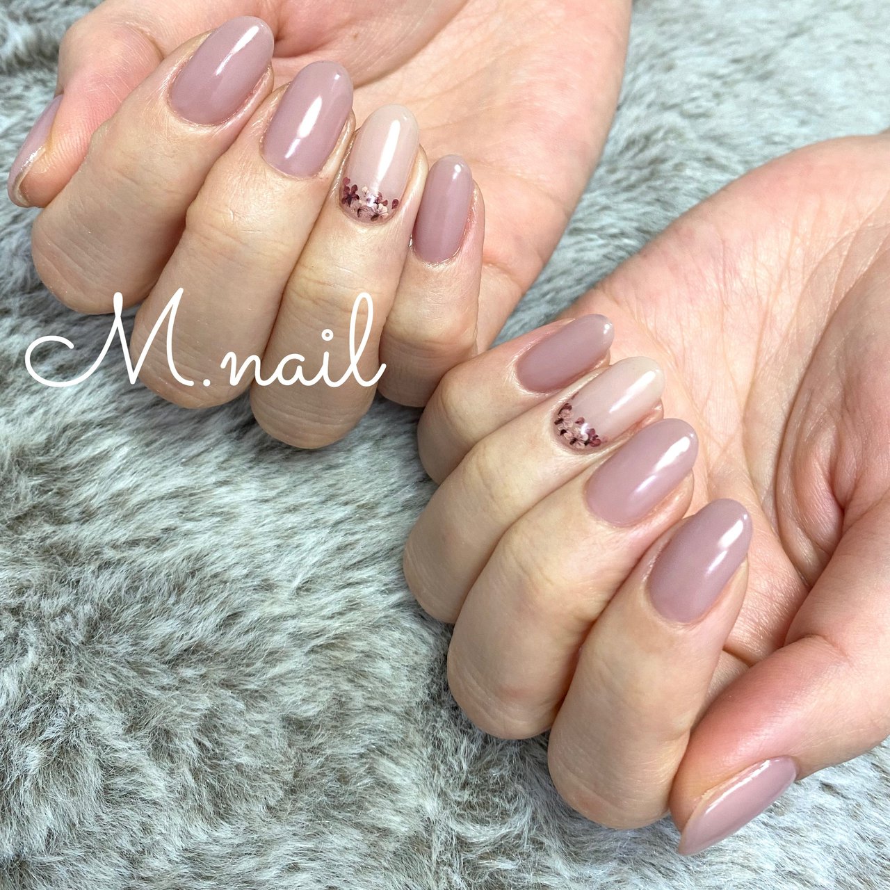 春 オフィス デート 女子会 ハンド M Nailのネイルデザイン No ネイルブック