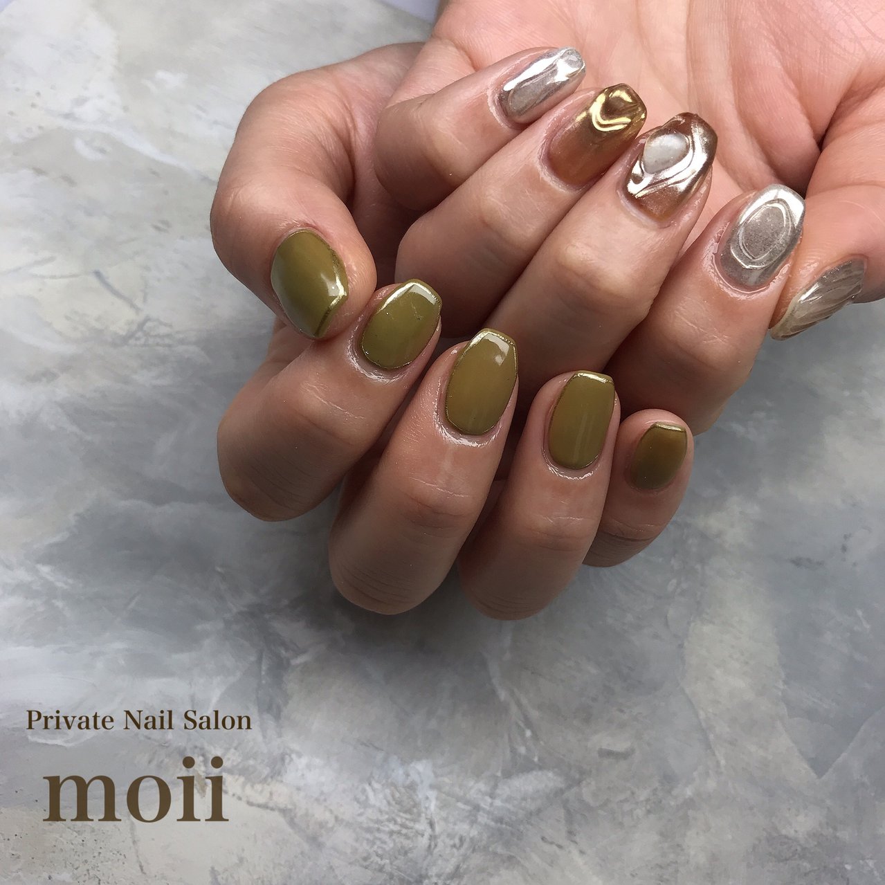 春 オールシーズン パーティー 女子会 ハンド Nail Salon Moiiのネイルデザイン No ネイルブック