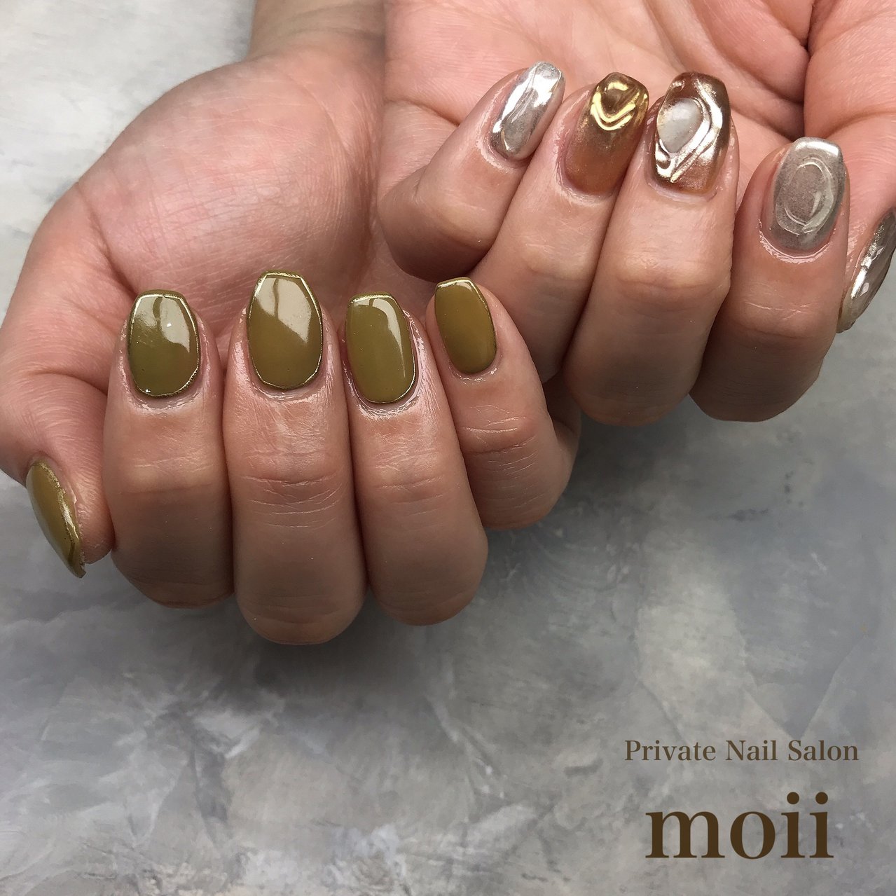 春 オールシーズン パーティー 女子会 ハンド Nail Salon Moiiのネイルデザイン No ネイルブック