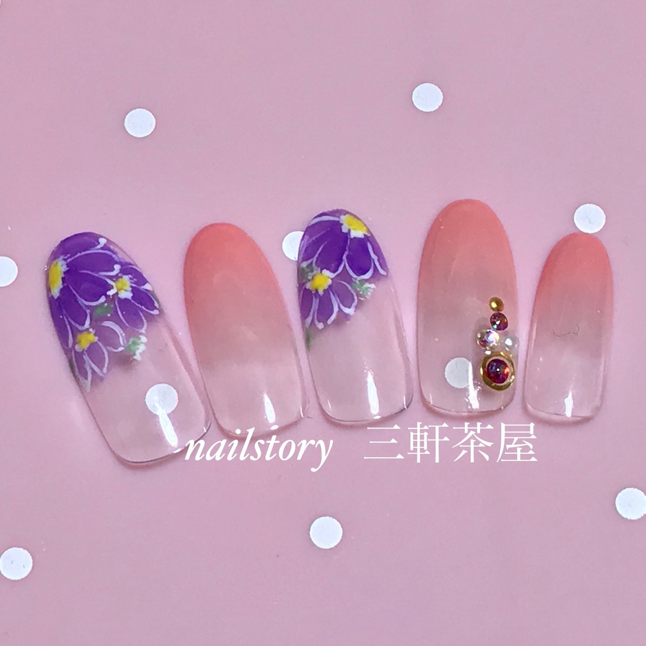 オールシーズン オフィス デート 女子会 ハンド Nailstory Tokyoのネイルデザイン No ネイルブック