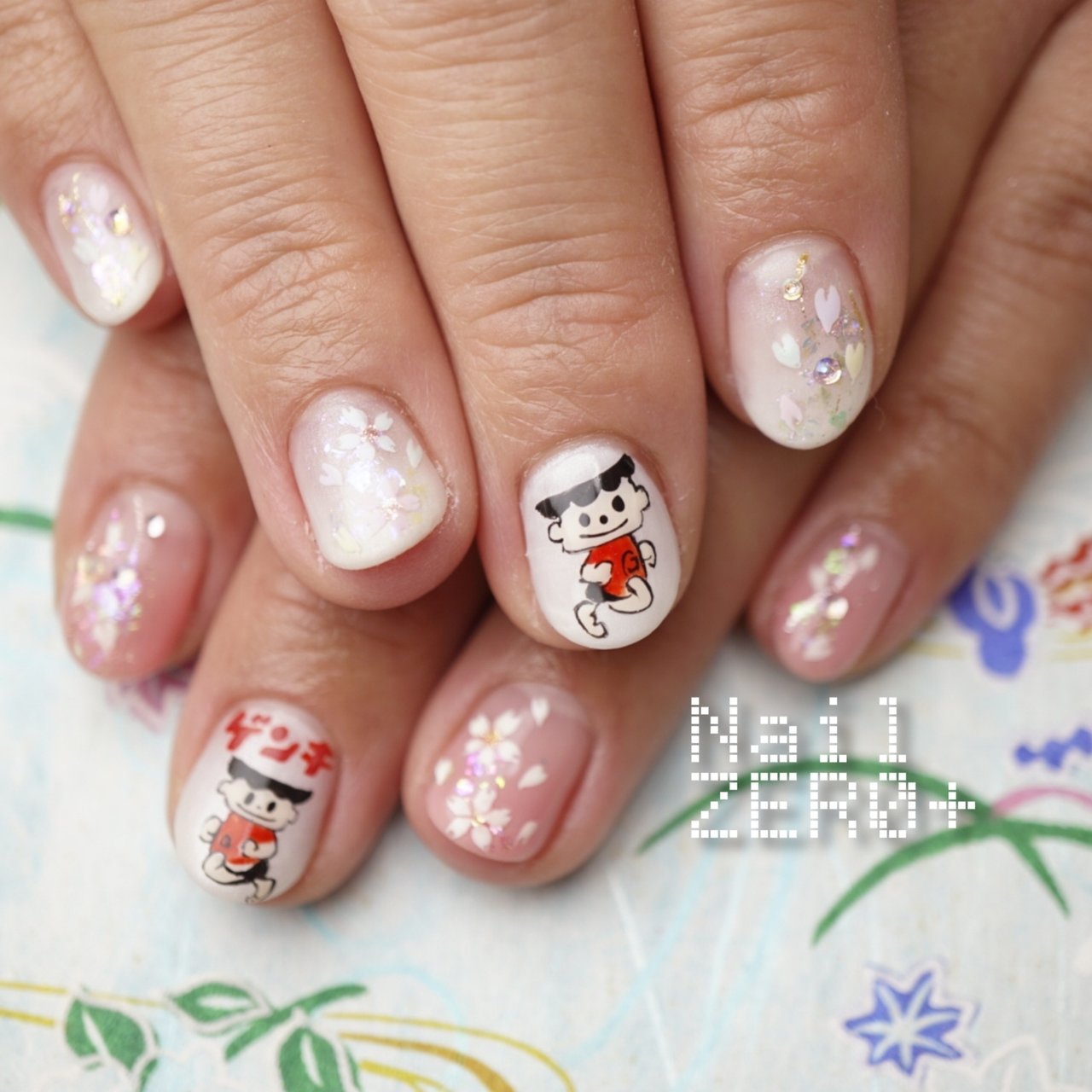 オールシーズン リゾート 女子会 ハンド グラデーション 塩見隼人 池袋 ネイルゼロプラスのネイルデザイン No ネイルブック