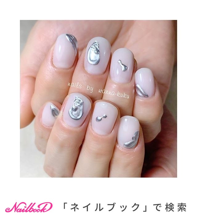 オールシーズン ライブ ハンド シンプル ワンカラー Warnaのネイルデザイン No ネイルブック