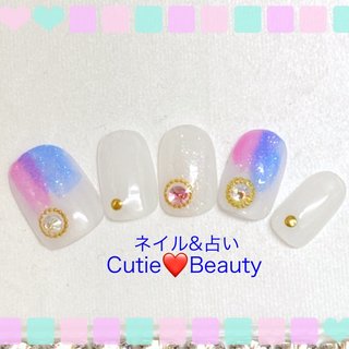 人気順 バイカラー ツートンカラー バイカラーネイル マカロンカラーのネイルデザイン ネイルブック