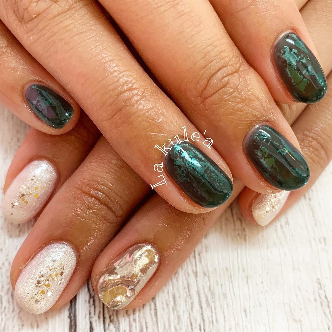 オールシーズン ライブ スポーツ 女子会 ハンド ネイルサロンla Kulea ラクレアのネイルデザイン No ネイルブック