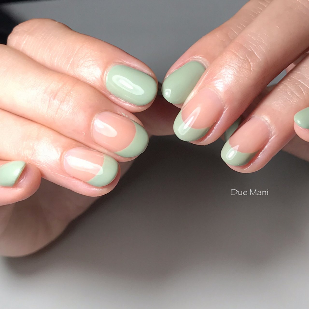 春 オフィス ブライダル 女子会 ハンド フィルイン専門店 Due Maniのネイルデザイン No ネイルブック