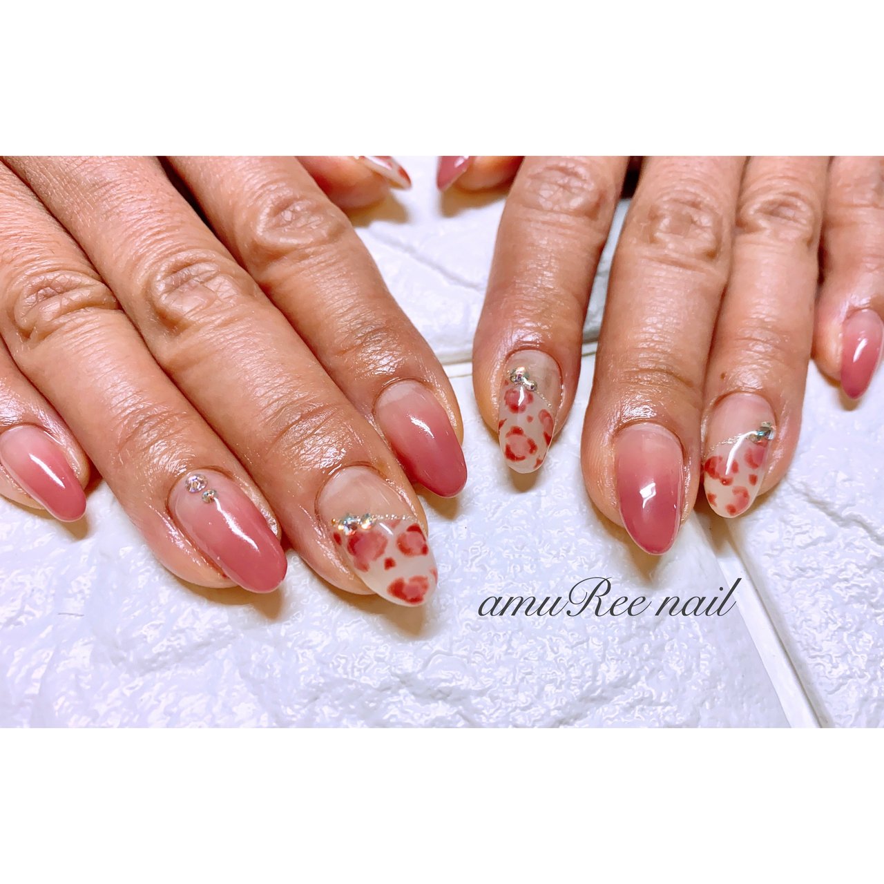 春 秋 冬 オールシーズン ハンド Amuree Nailのネイルデザイン No ネイルブック