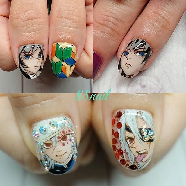 オールシーズン 痛ネイル キャラクター ショート ジェル nailのネイルデザイン No ネイルブック