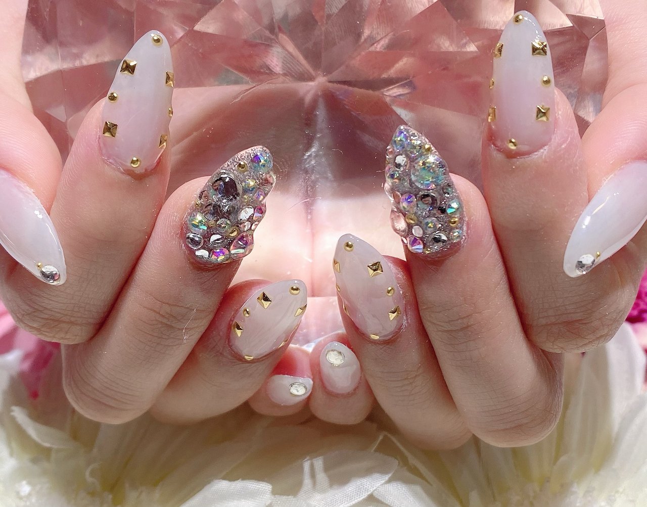冬/オールシーズン/ハンド/シンプル/デコ - YUN 💅のネイル