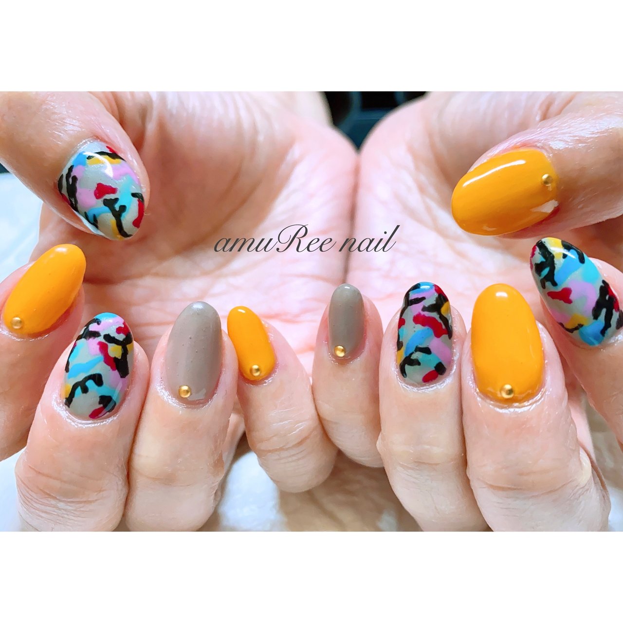 春 夏 秋 冬 ハンド Amuree Nailのネイルデザイン No ネイルブック