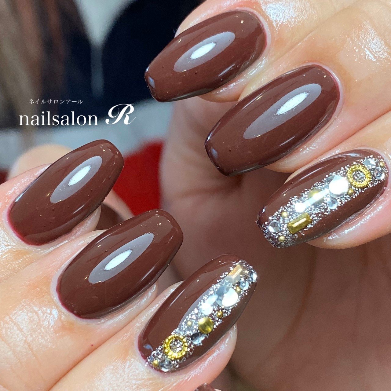 秋 オフィス パーティー 女子会 ハンド Nailsalon R ネイルサロンアール のネイルデザイン No ネイルブック