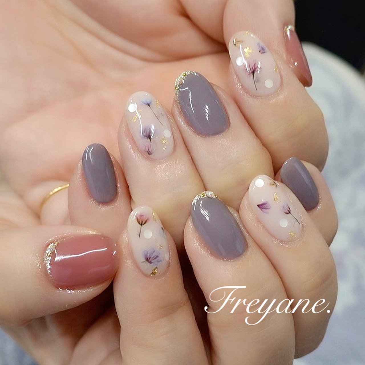 春 入学式 デート 女子会 ハンド Freyane のネイルデザイン No ネイルブック