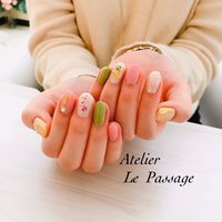 三色団子ネイルのネイルデザイン ネイルブック