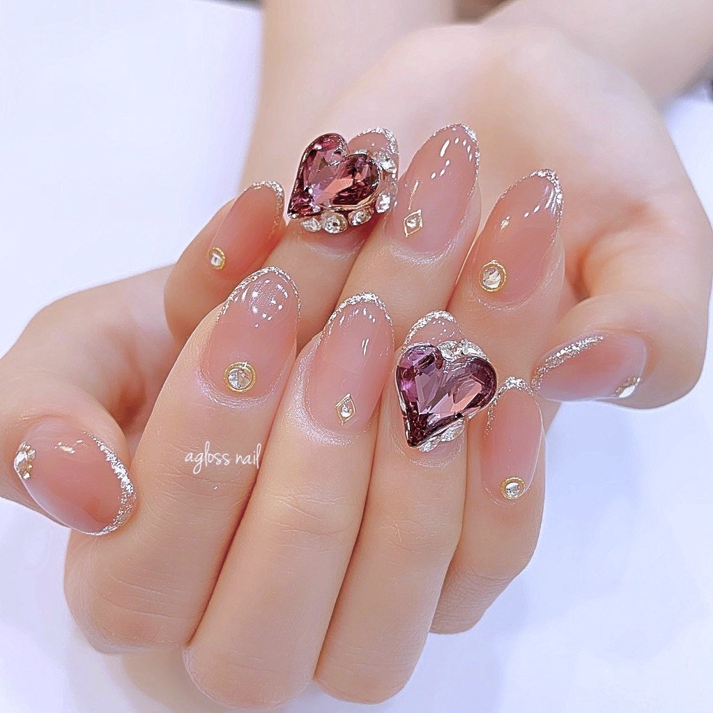 春 夏 秋 冬 ハンド Agloss Nailのネイルデザイン No ネイルブック