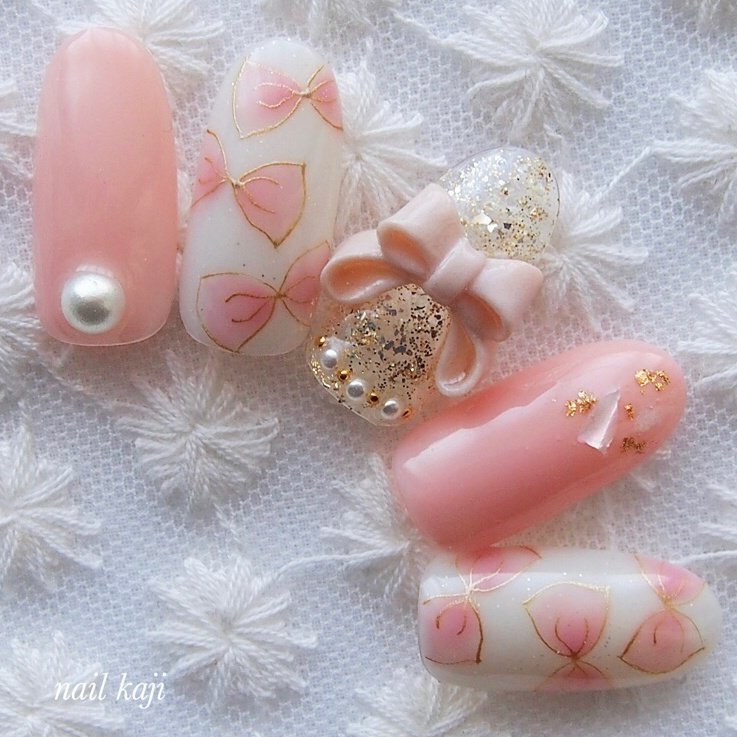 春 夏 オールシーズン ハンド 3d Nail Kajiのネイルデザイン No ネイルブック