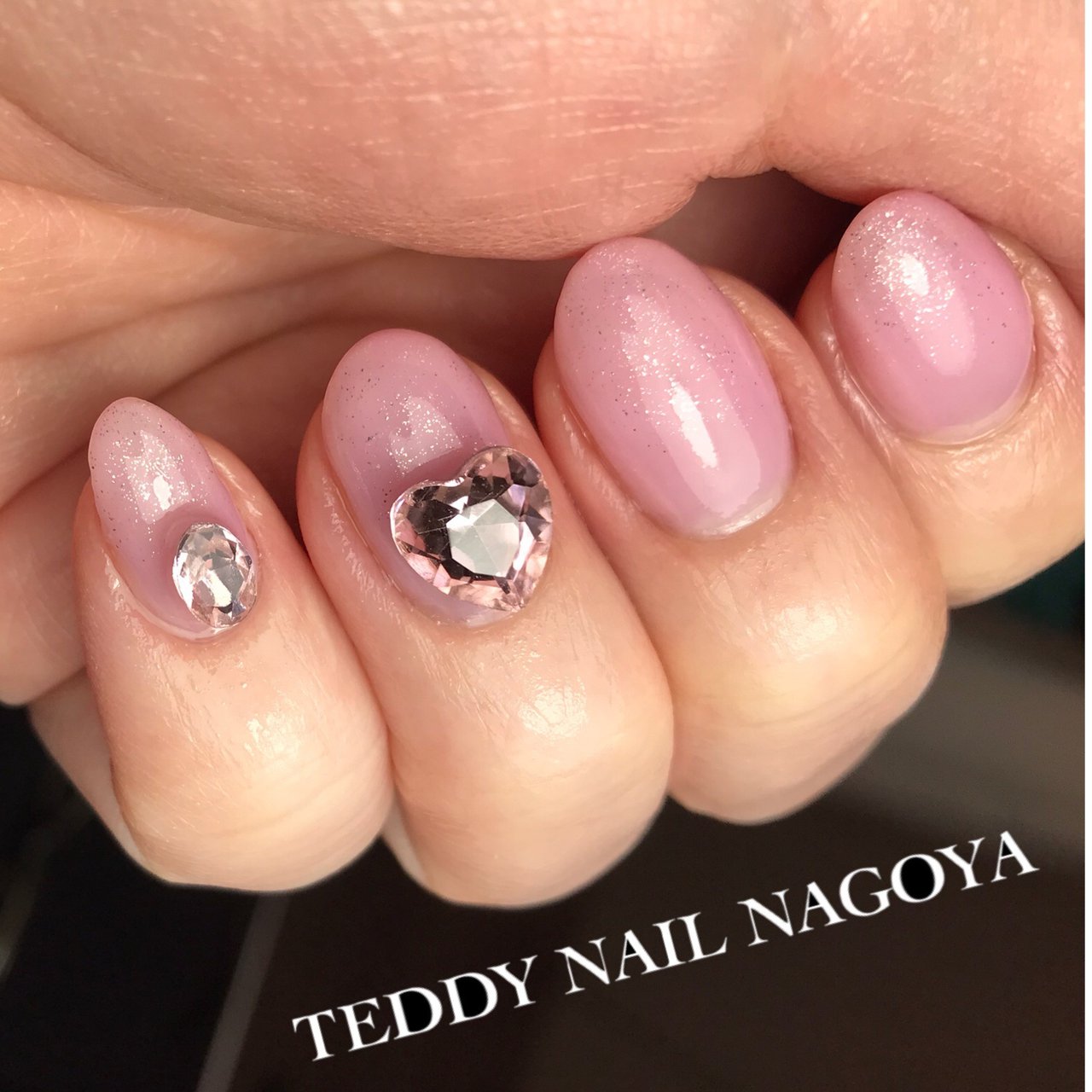 春 バレンタイン デート 女子会 ハンド Teddy Nail Nagoyaのネイルデザイン No ネイルブック