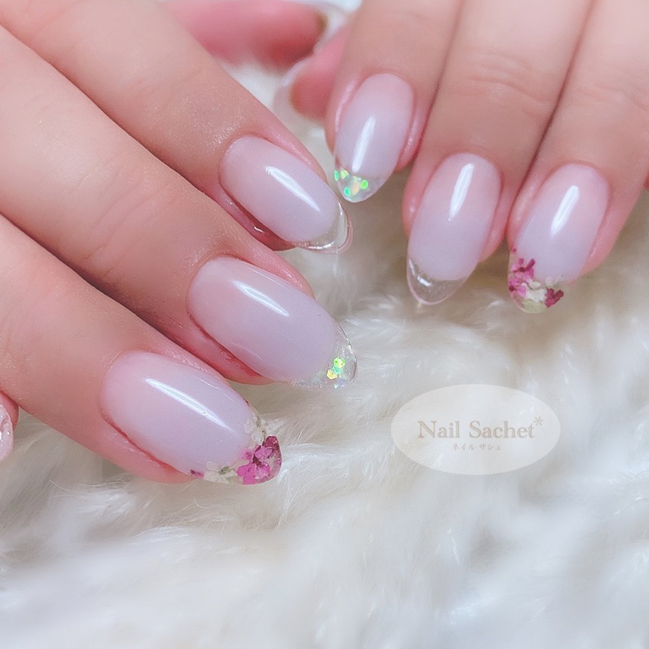 春 夏 オールシーズン フレンチ グラデーション 東京nailsachet ネイルサシェのネイルデザイン No ネイルブック