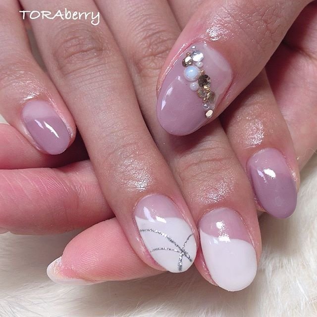 春 オールシーズン オフィス 女子会 ハンド Toraberryのネイルデザイン No ネイルブック