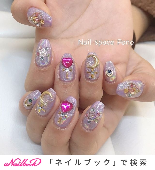 人気順 ユニコーン セーラームーンネイルのネイルデザイン ネイルブック