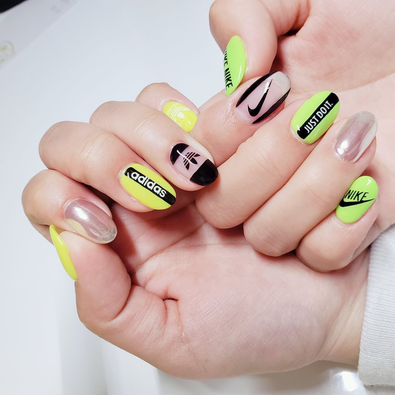 春 夏 女子会 ハンド シンプル Nailsalon Moooiのネイルデザイン No ネイルブック