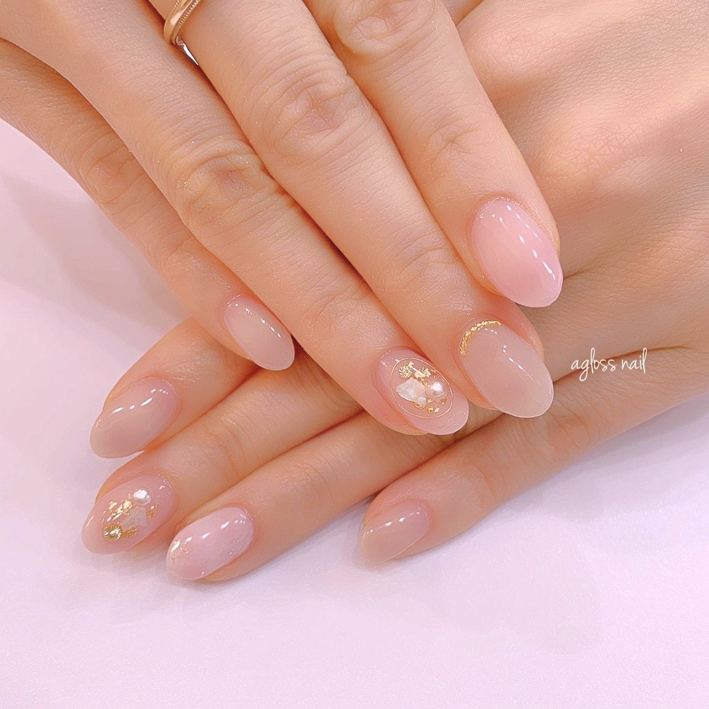 春 夏 秋 冬 ハンド Agloss Nailのネイルデザイン No ネイルブック