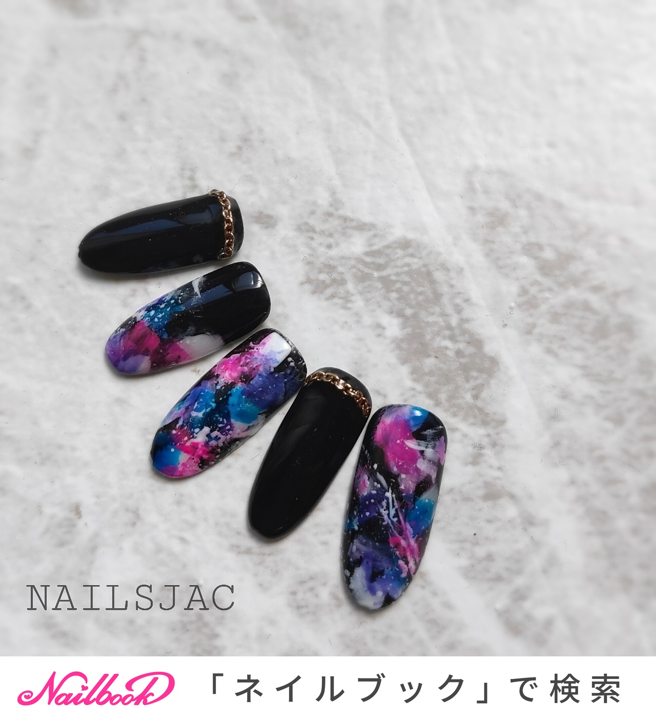 オールシーズン ハンド ニュアンス ミディアム ピンク ちなみ Nailsjacのネイルデザイン No ネイルブック