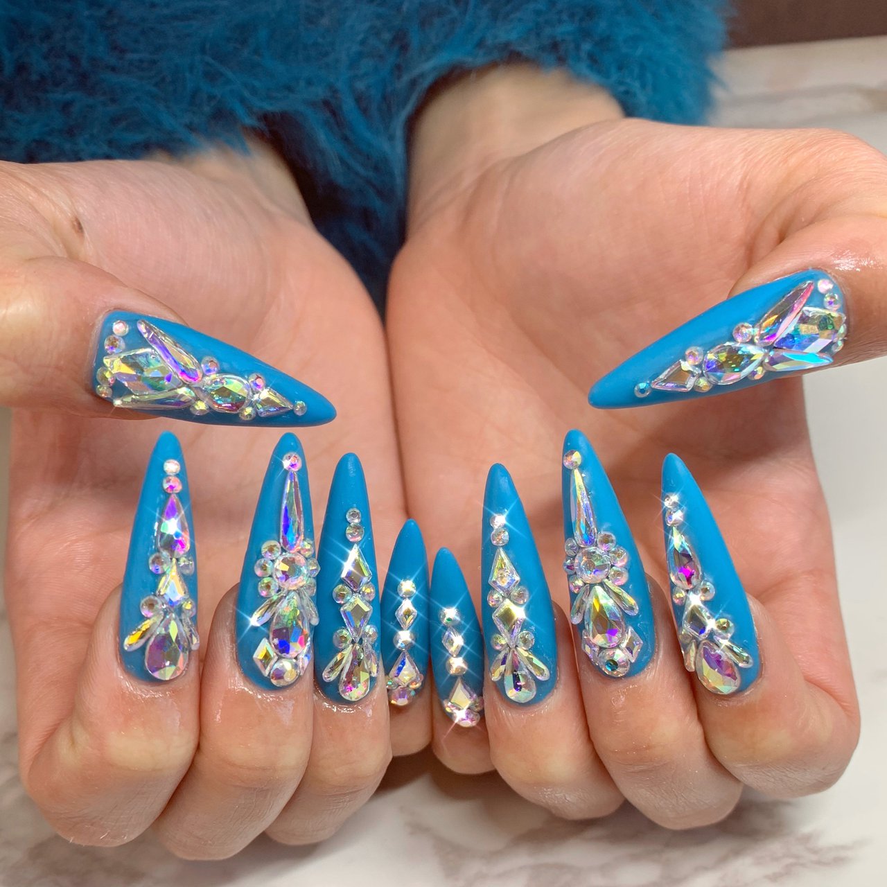 オールシーズン/海/リゾート/パーティー/ハンド - Eriのネイルデザイン